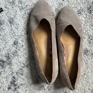 Toms Tan Flats